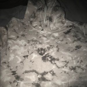 hollister marble hoodie
